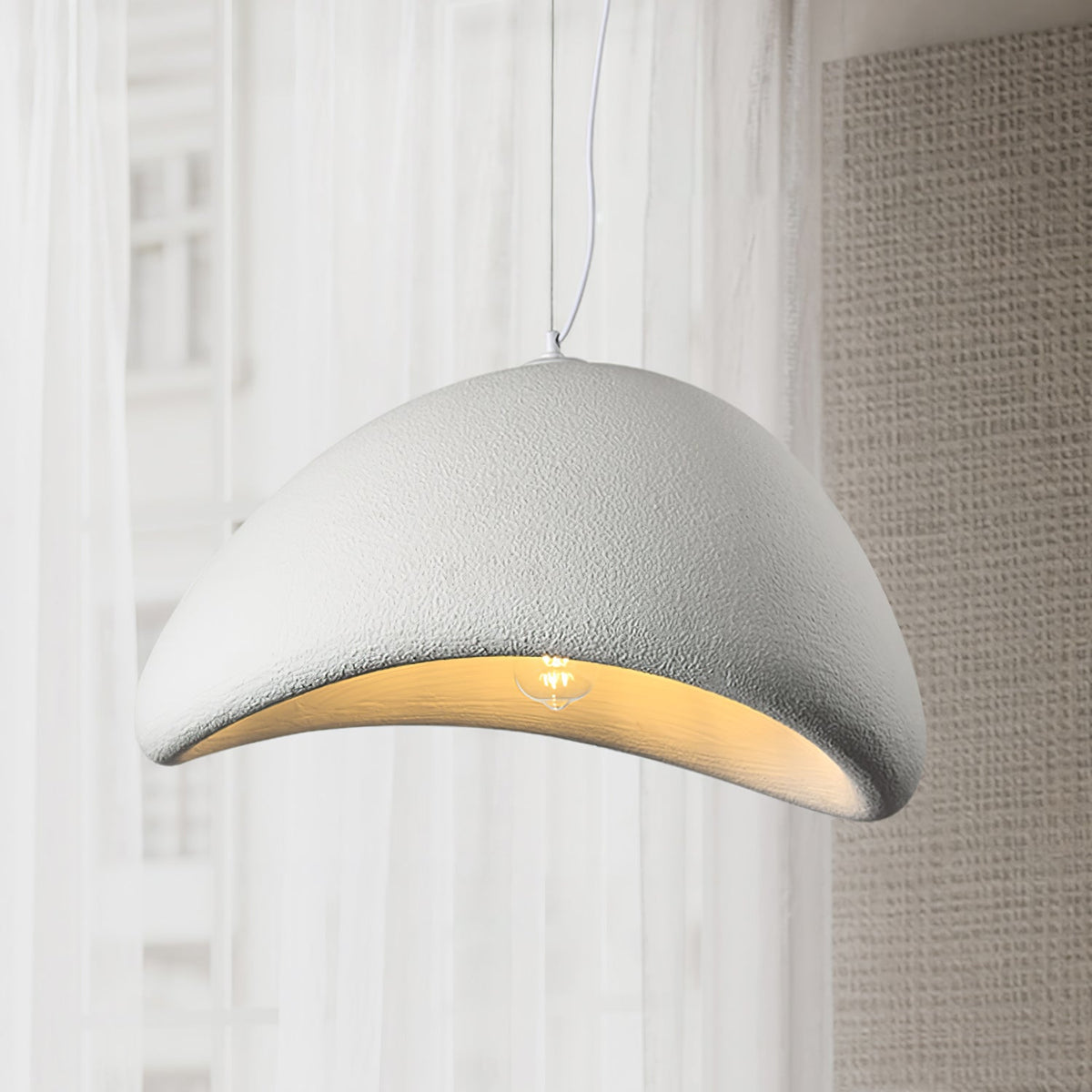 Fentor lampa wisząca Cloud biały minimalistyczna