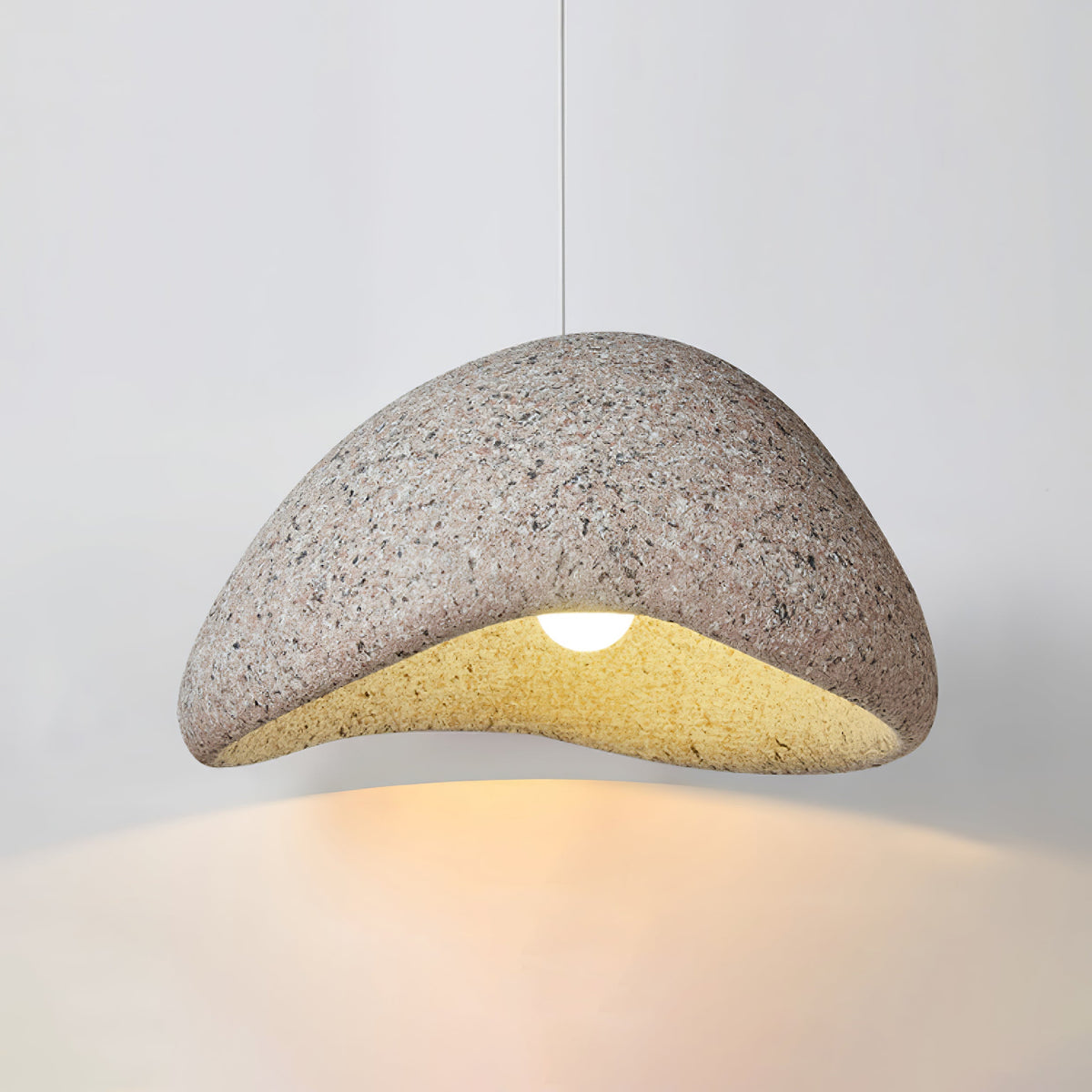 Tsukiyo Wabi-Sabi żyrandol z kloszem w kształcie chmury