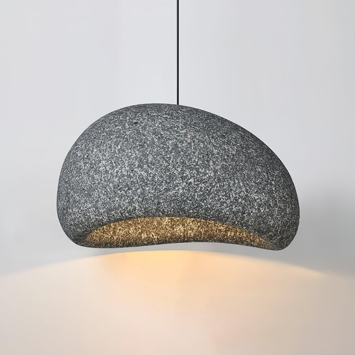 Tsukiyo Wabi-Sabi żyrandol z kloszem w kształcie chmury