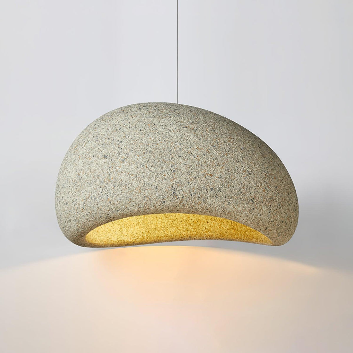Tsukiyo Wabi-Sabi żyrandol z kloszem w kształcie chmury