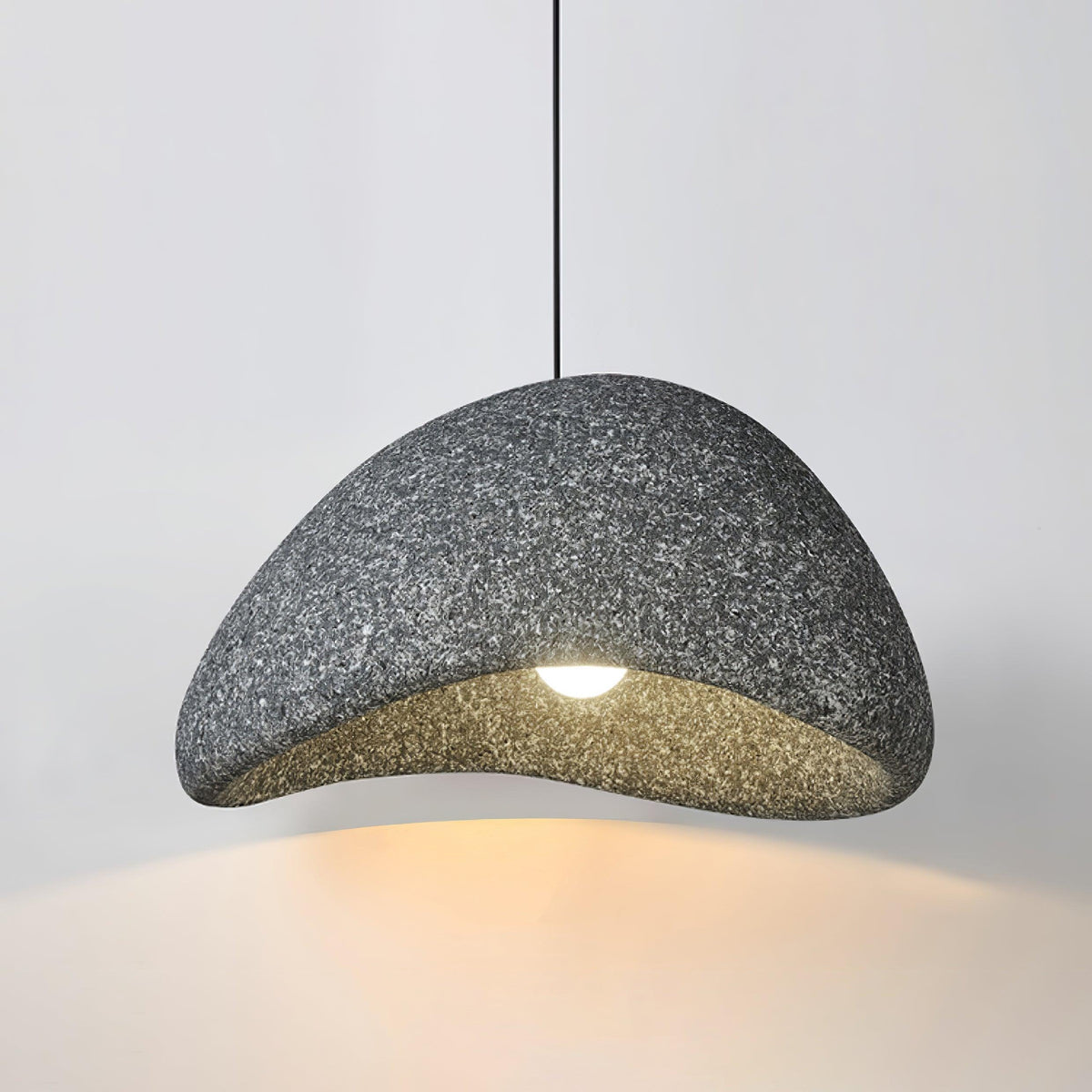 Tsukiyo Wabi-Sabi żyrandol z kloszem w kształcie chmury