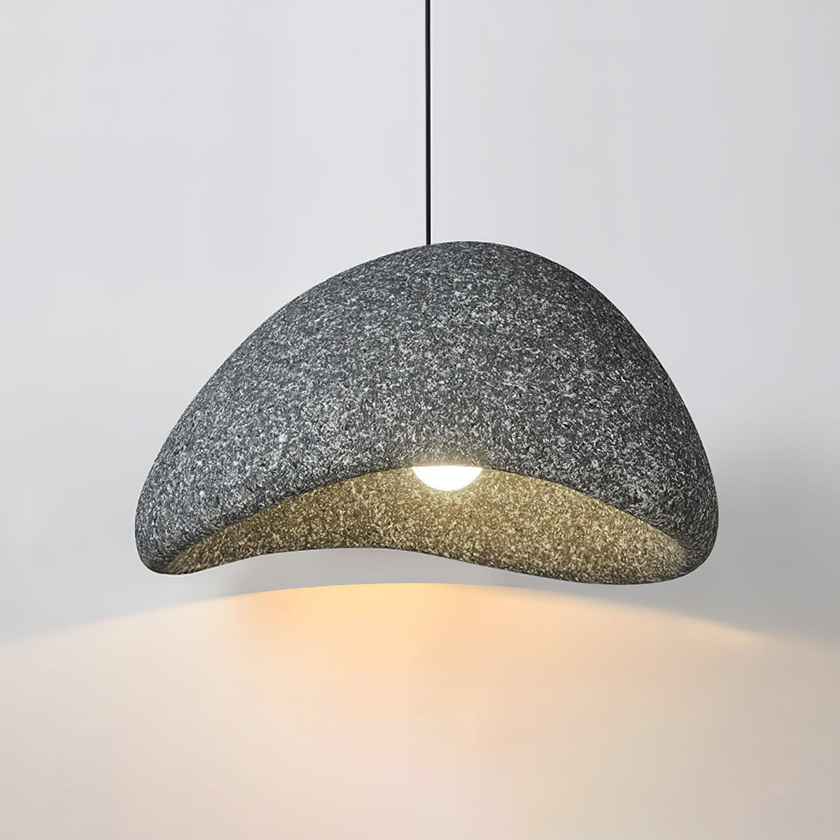 Tsukiyo Wabi-Sabi żyrandol z kloszem w kształcie chmury