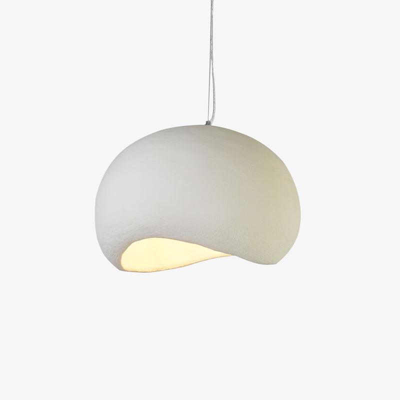 Avenuielle lampa wisząca z kloszem w kształcie nieregularnej kopuły