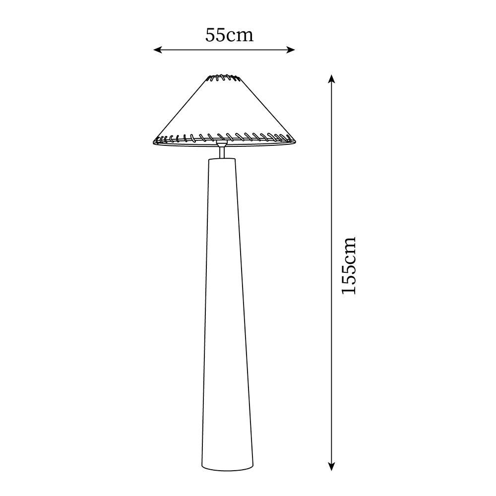 Lampa stojąca Cedar