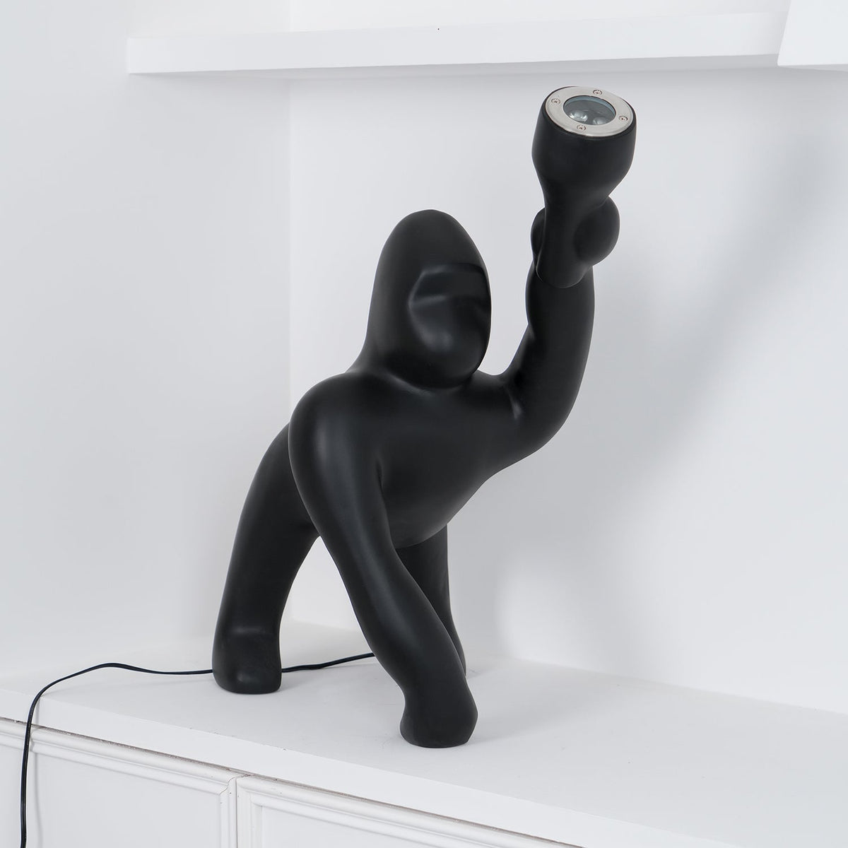 Gorilla zewnętrzna lampa stojąca