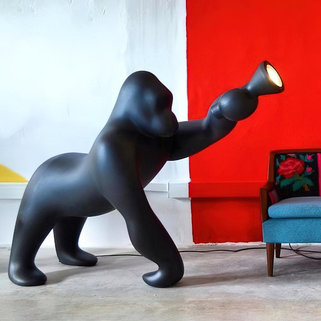 Gorilla zewnętrzna lampa stojąca