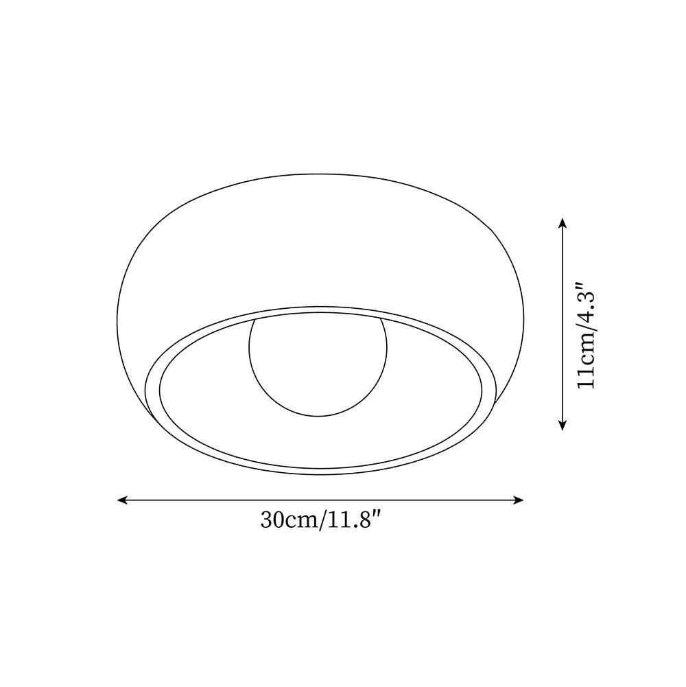 Ligna lampa sufitowa