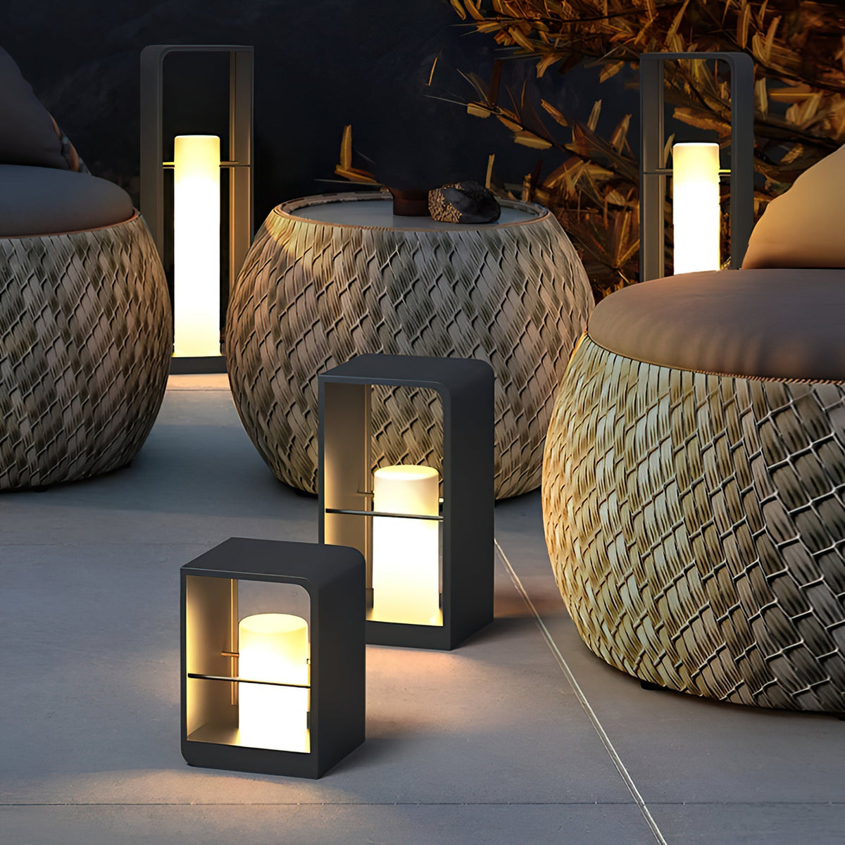 Reninian minimalistyczna lampa zewnętrzna