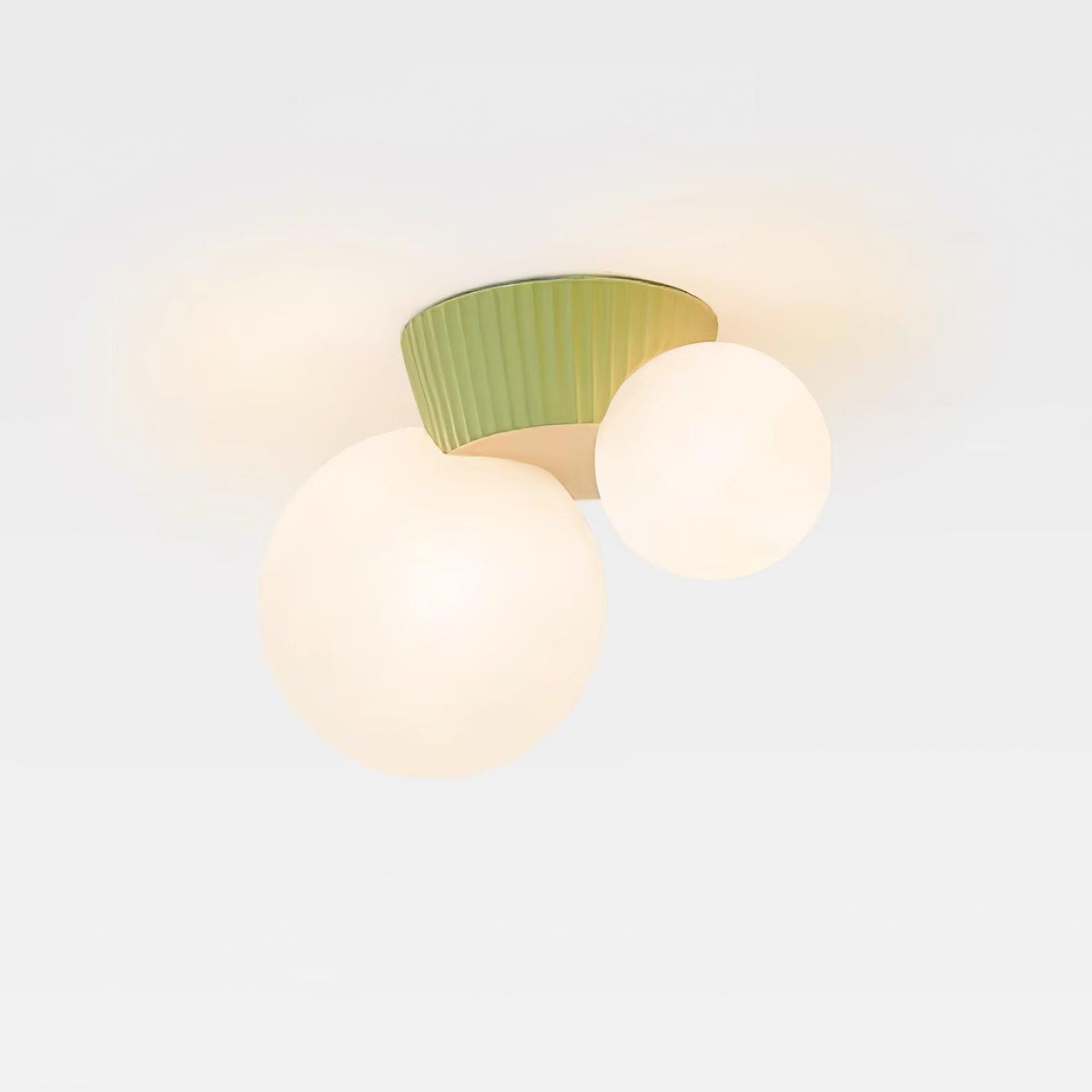 Tovae lampa sufitowa Playful Asymmetry ze szkła