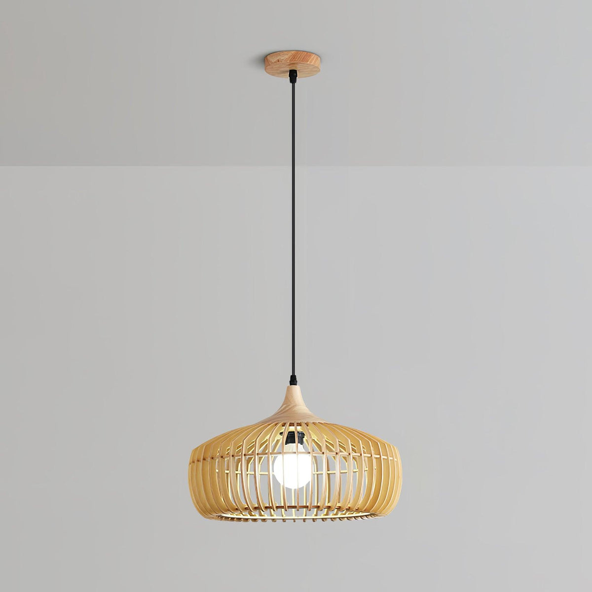 Lixu żyrandol drewniany w stylu retro