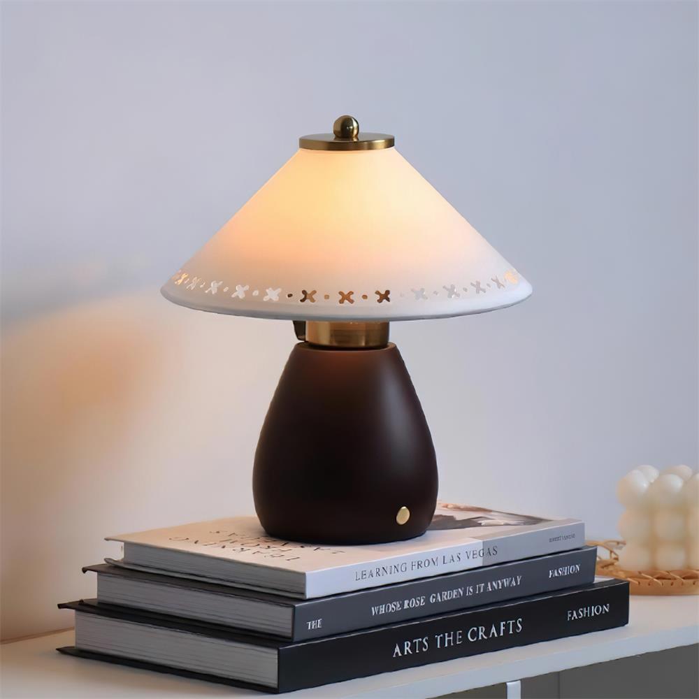 Moire lampa stołowa