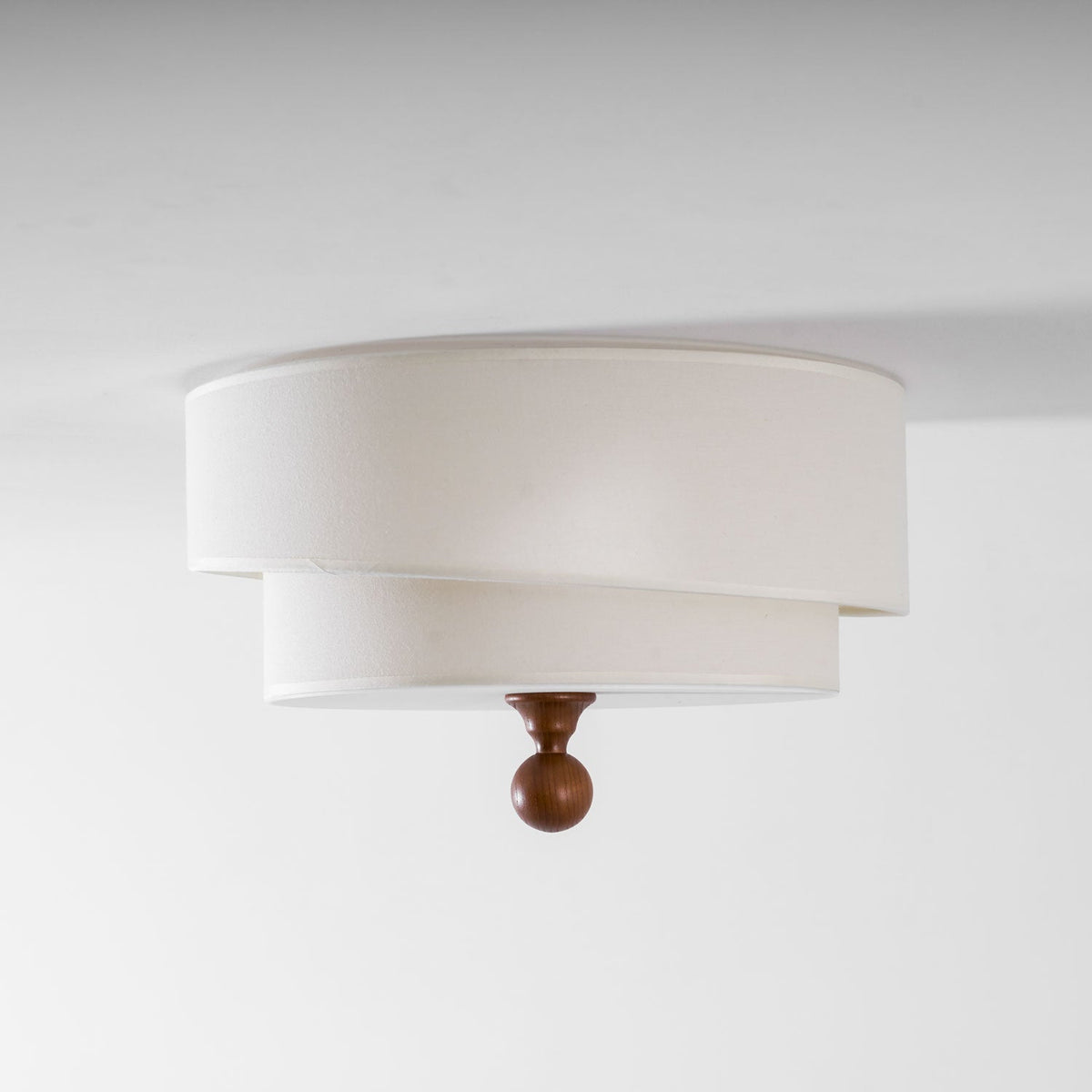 Serelira Dovemont wielowarstwowa lampa sufitowa z płótna