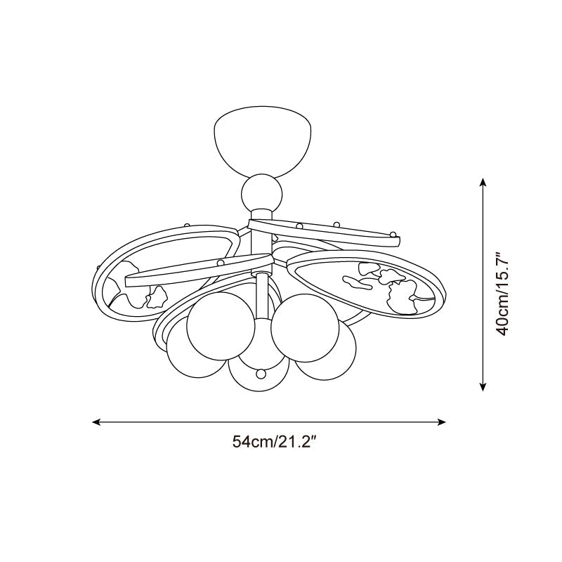 Caleneon lampa sufitowa
