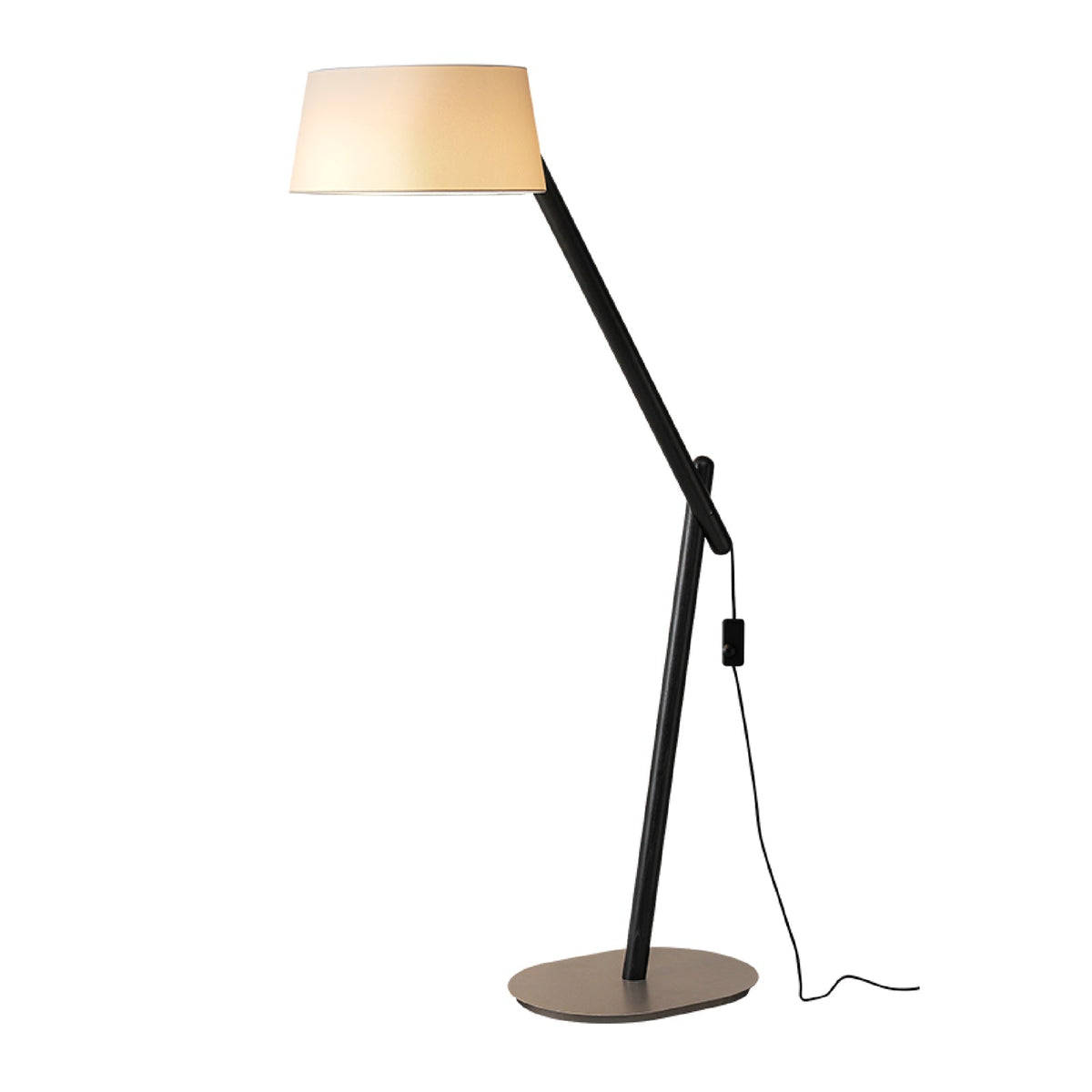 Cethar skandynawska lampa stojąca z płótna