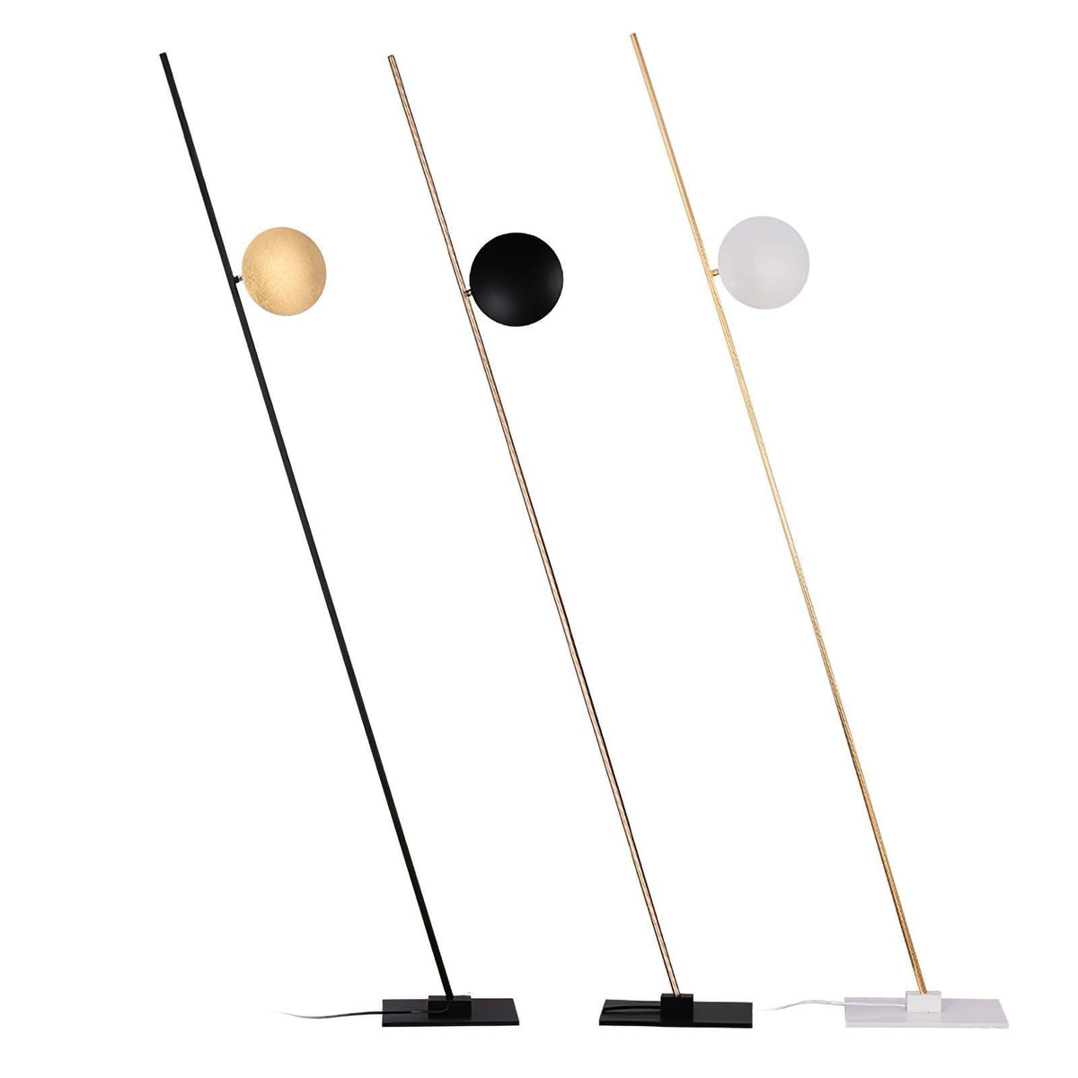 Axial Ray rzeźbiarska lampa stojąca