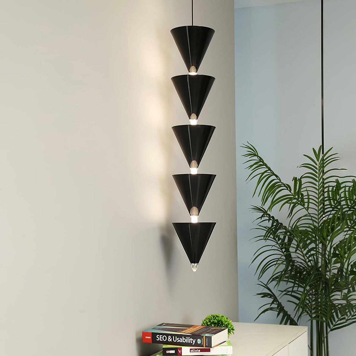 Yrathen nowoczesna minimalistyczna lampa wisząca