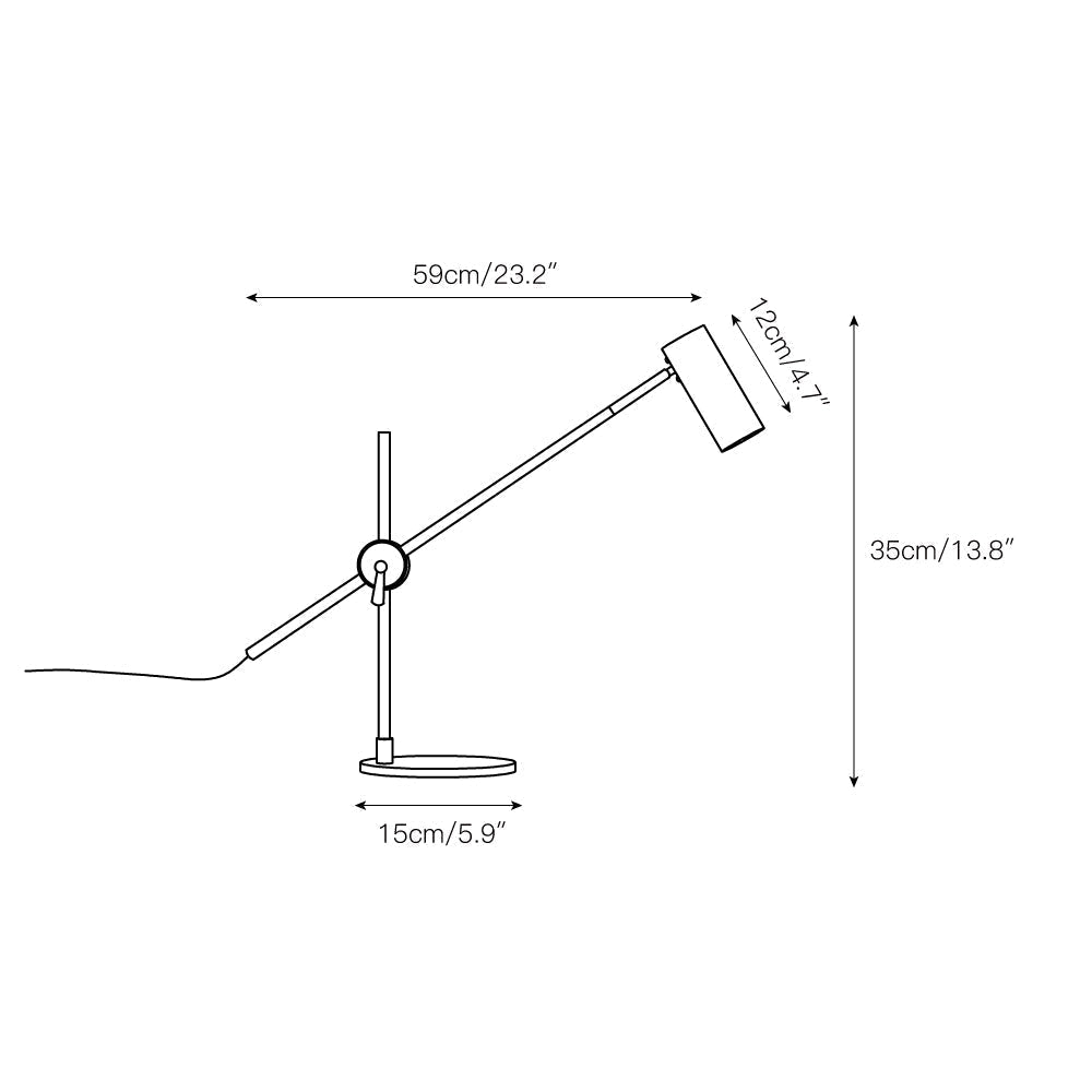 Suvior lampa stołowa
