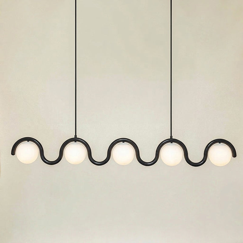 Elowis liniowa lampa wisząca w kształcie kuli