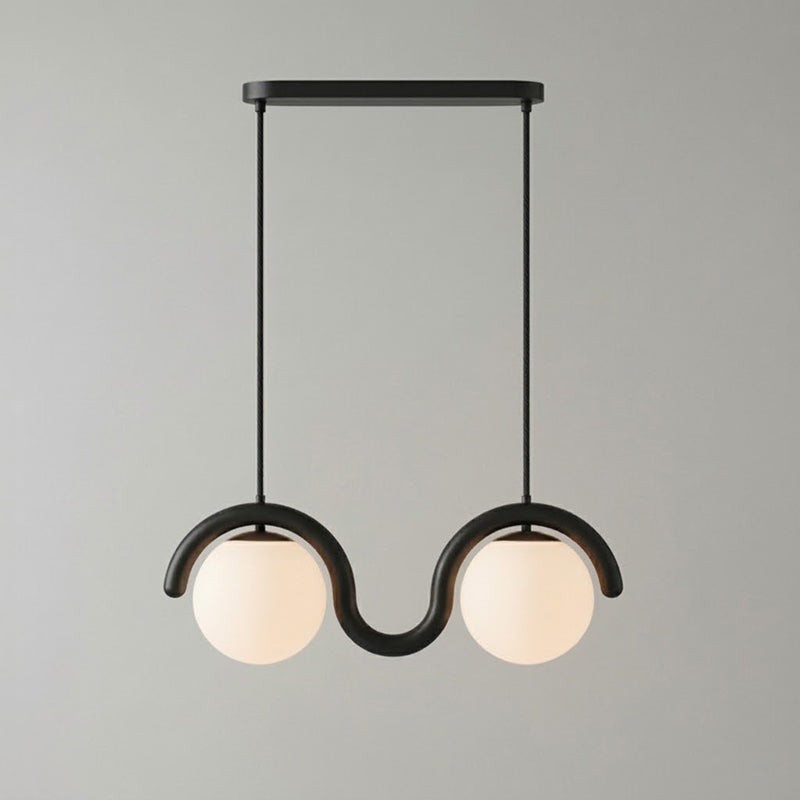 Elowis liniowa lampa wisząca w kształcie kuli