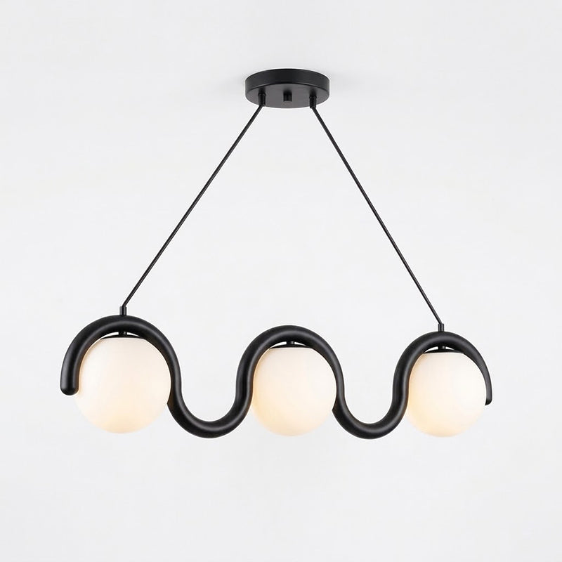 Elowis liniowa lampa wisząca w kształcie kuli