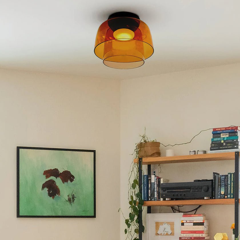 Miroriella lampa sufitowa warstwowo elegancka ciepła