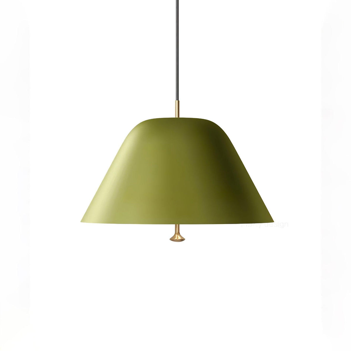 Evir lampa wisząca ze szkła z mosiądzu minimalistyczna
