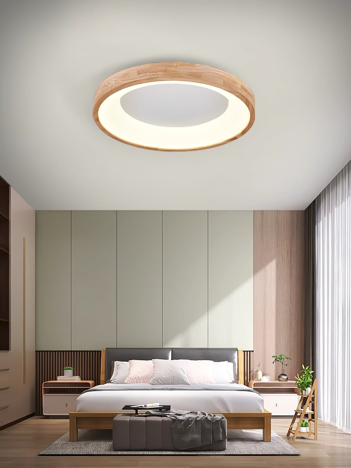 Uphae nowoczesna lampa sufitowa w stylu minimalistycznym ze szkła