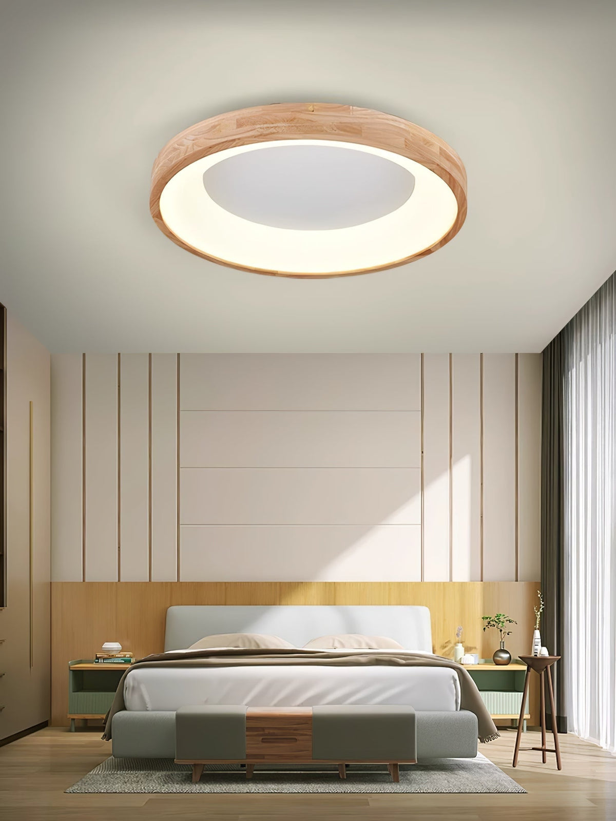 Uphae nowoczesna lampa sufitowa w stylu minimalistycznym ze szkła