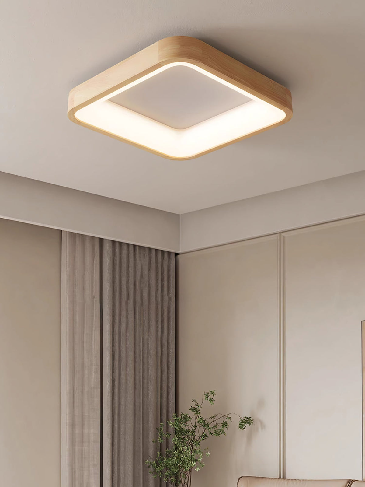 Uphae nowoczesna lampa sufitowa w stylu minimalistycznym ze szkła