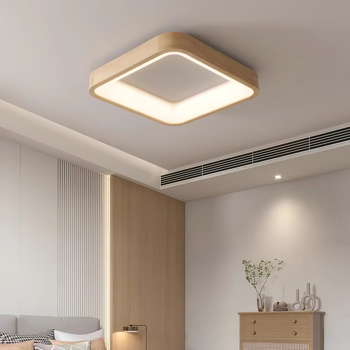 Uphae nowoczesna lampa sufitowa w stylu minimalistycznym ze szkła