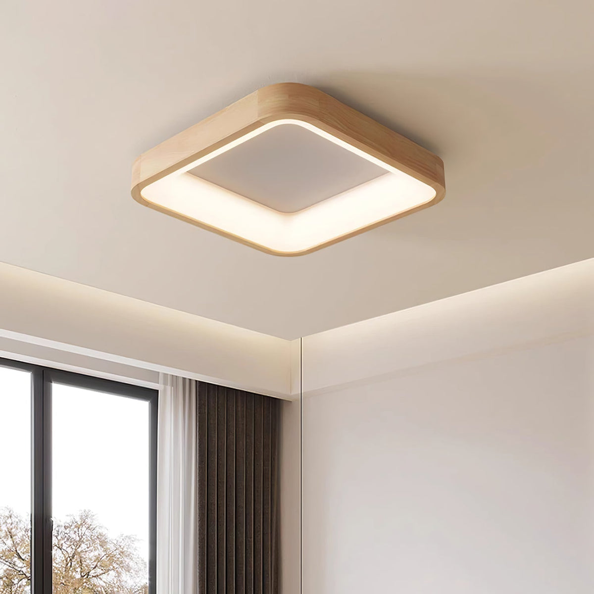 Uphae nowoczesna lampa sufitowa w stylu minimalistycznym ze szkła