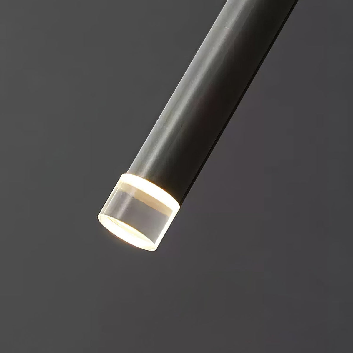 Cetheel nowoczesna minimalistyczna lampa wisząca ze złotej miedzi i akrylu