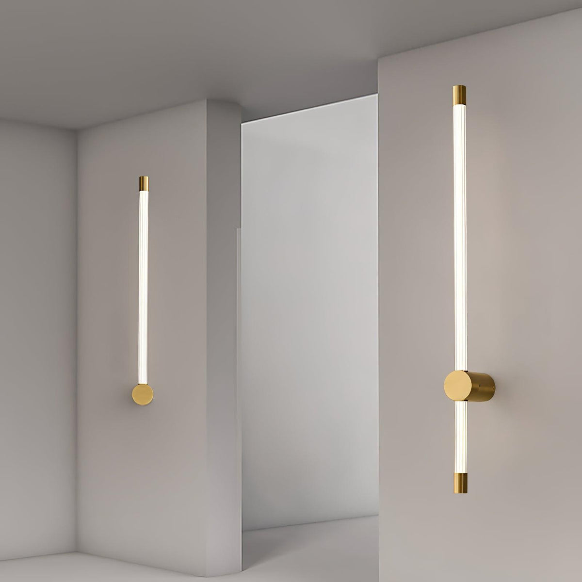Halenis nowoczesny minimalistyczny liniowy kinkiet LED