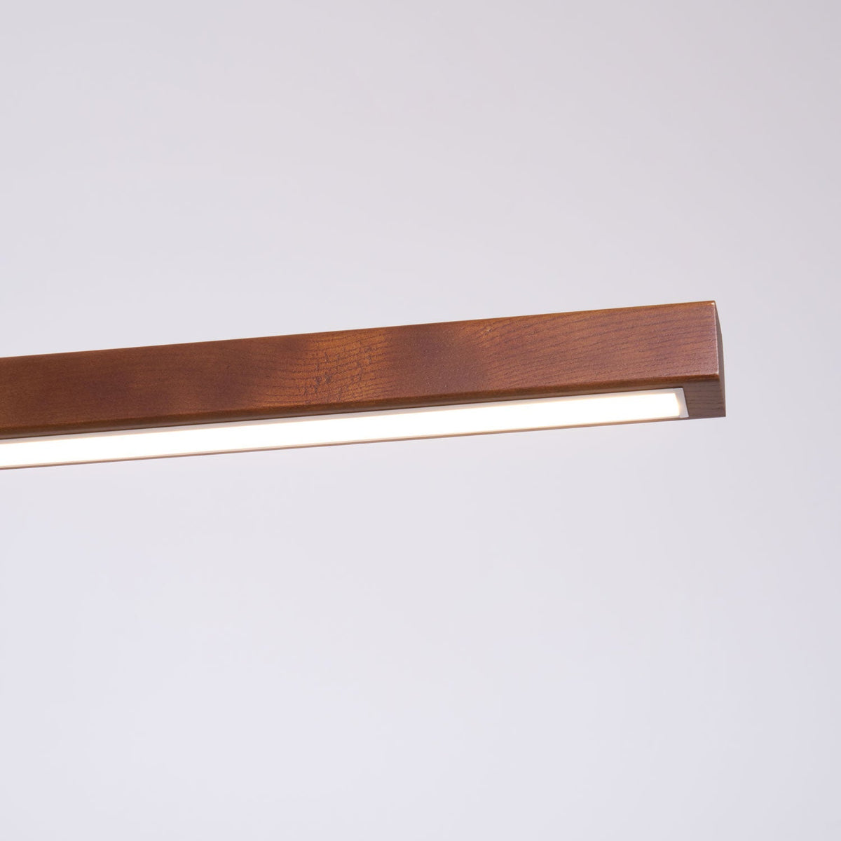 Aro liniowa lampa wisząca z drewna