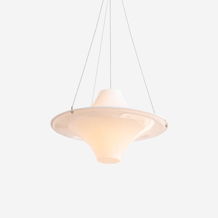 Lampa wisząca Dali w kształcie UFO z akrylu – nowoczesna lampa wisząca do salonu