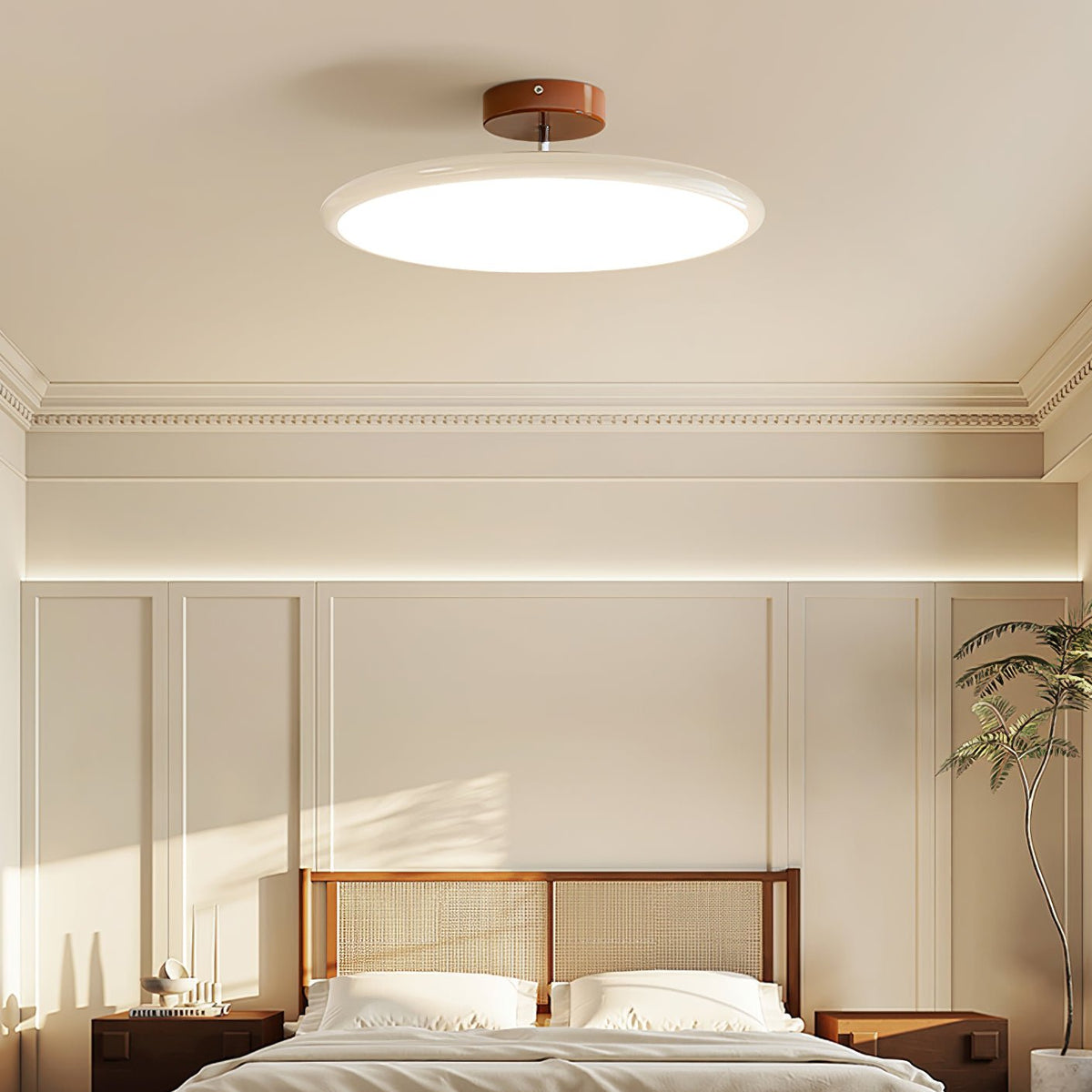 Fyne regulowalna lampa sufitowa kolorowa do sypialni