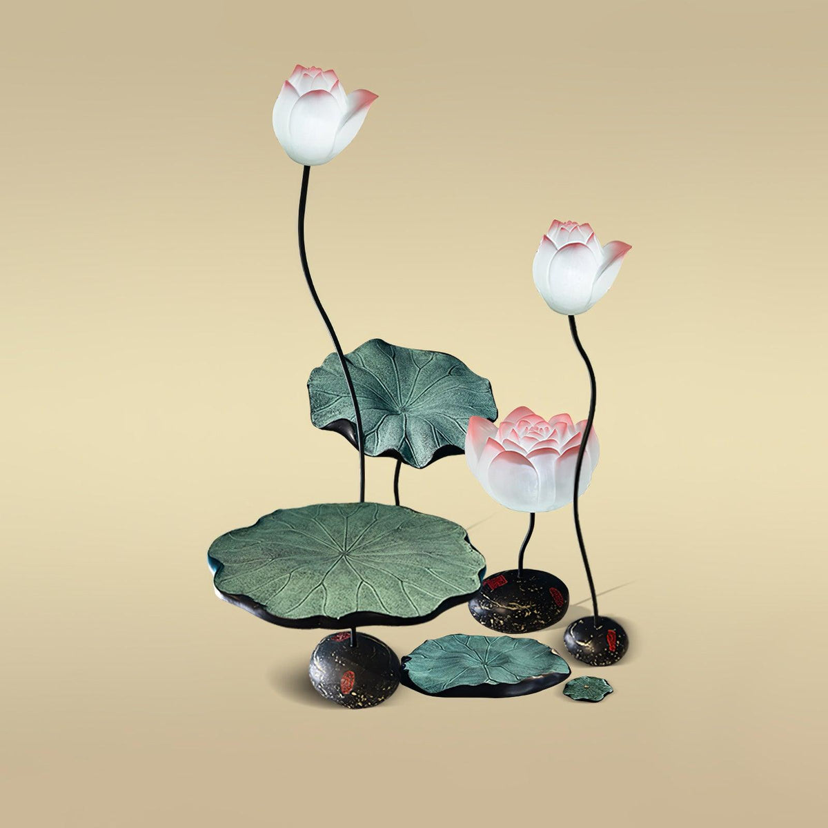 Arixen elegancka lampa stojąca Lotus