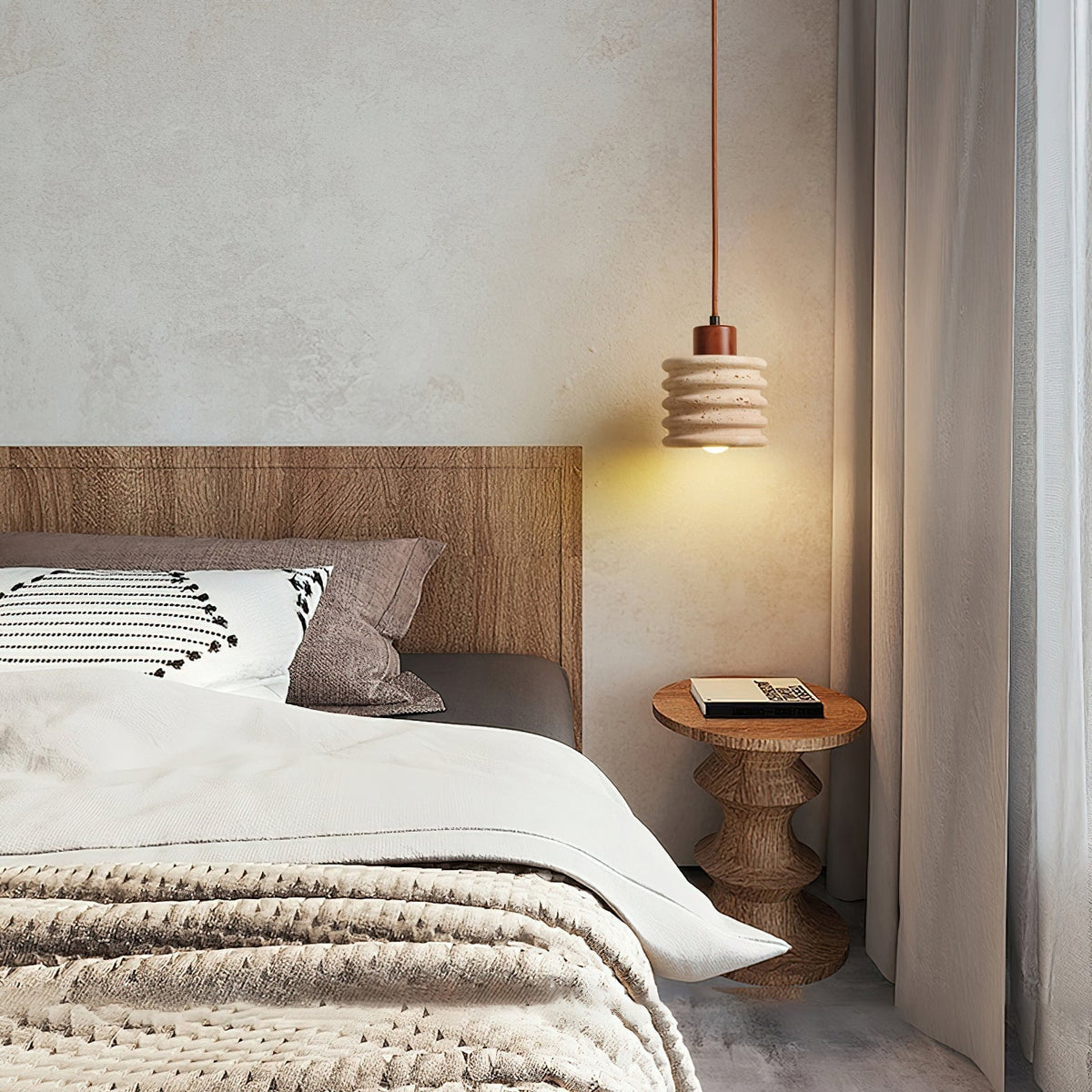 Burlat lampa wisząca Travertine