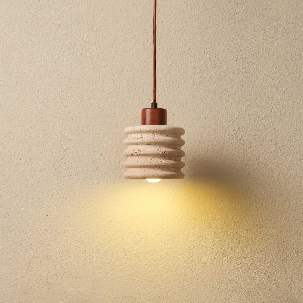 Burlat lampa wisząca Travertine