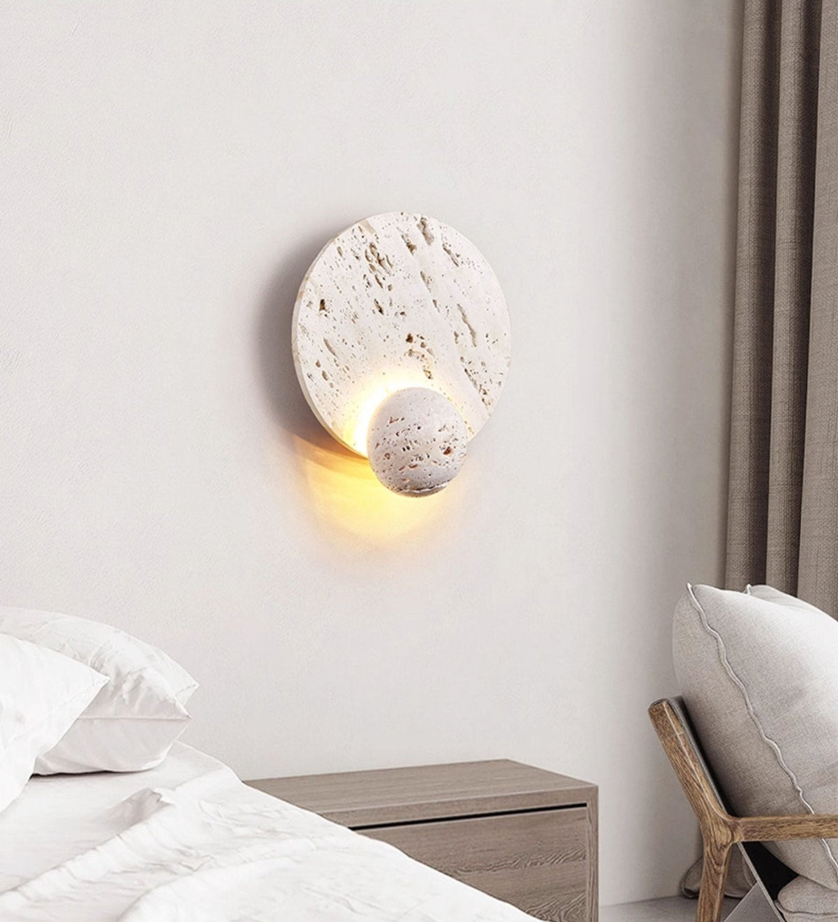 Norivaine Eclipse Travertine kinkiet