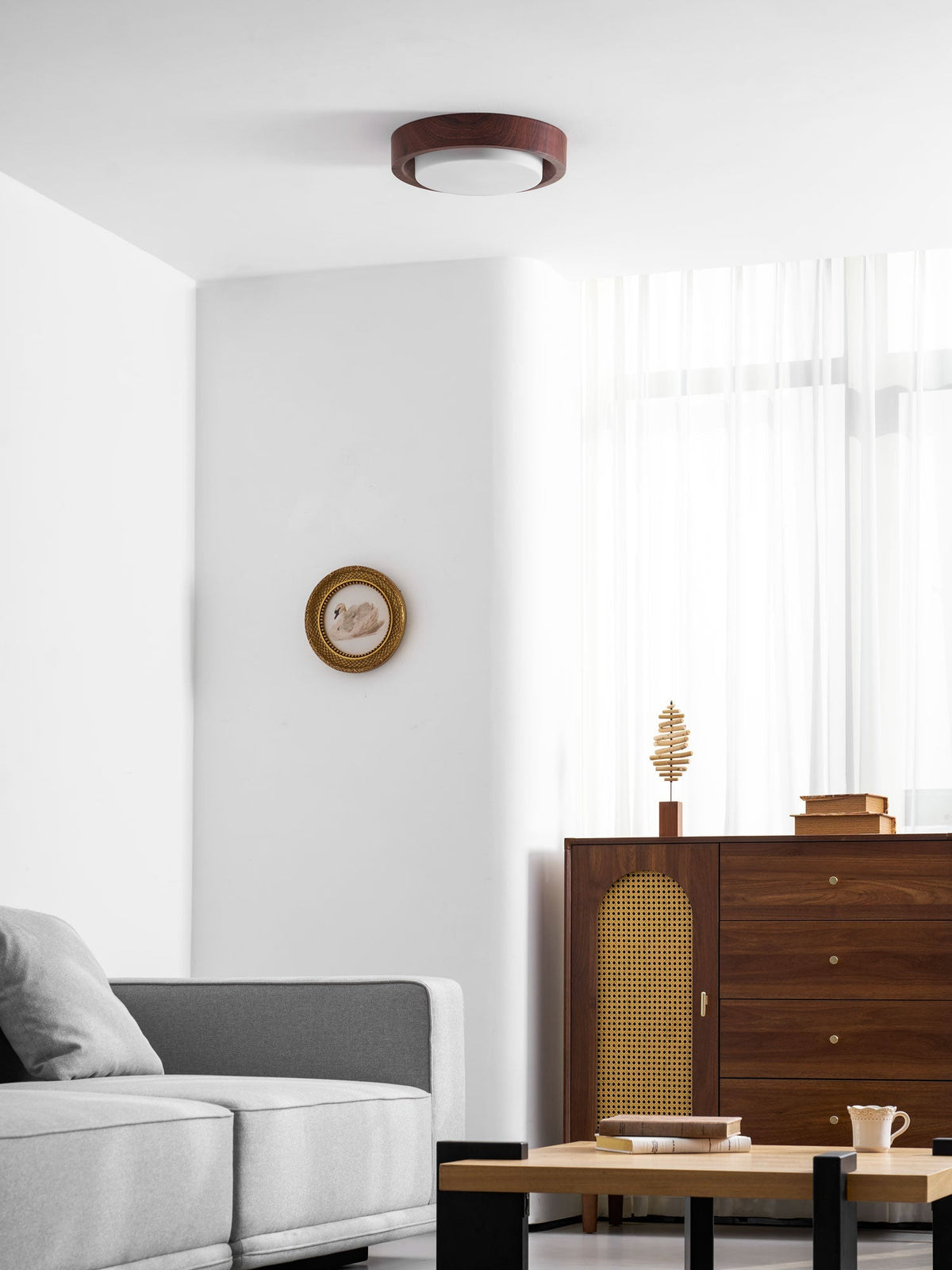 Terienine Lunor Ring lampa sufitowa