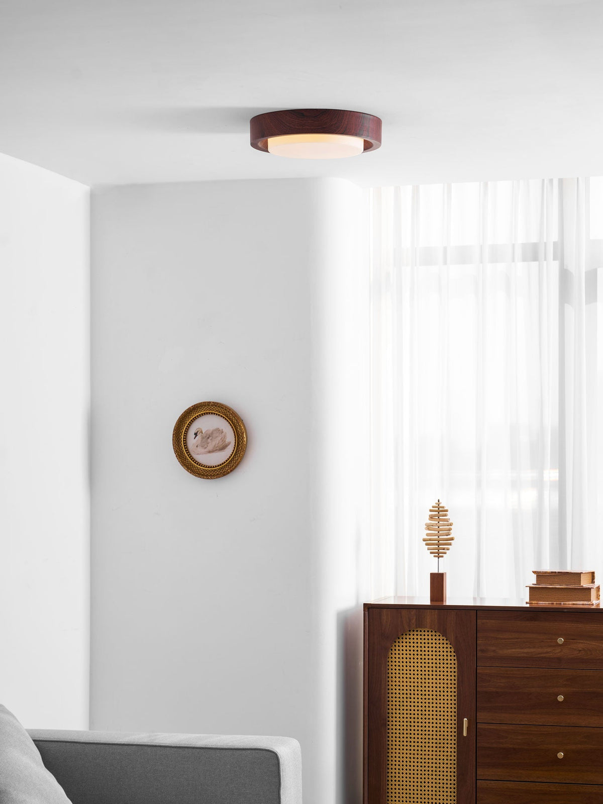 Terienine Lunor Ring lampa sufitowa