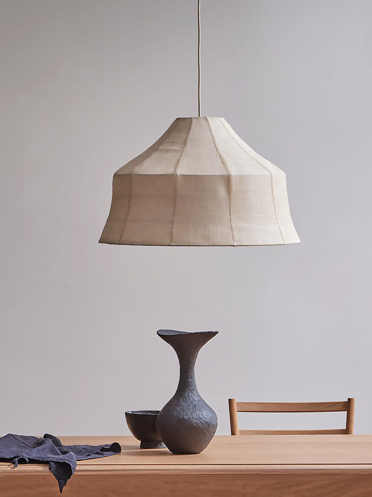 Kirkhurst Lampa wisząca z włókna tkanego