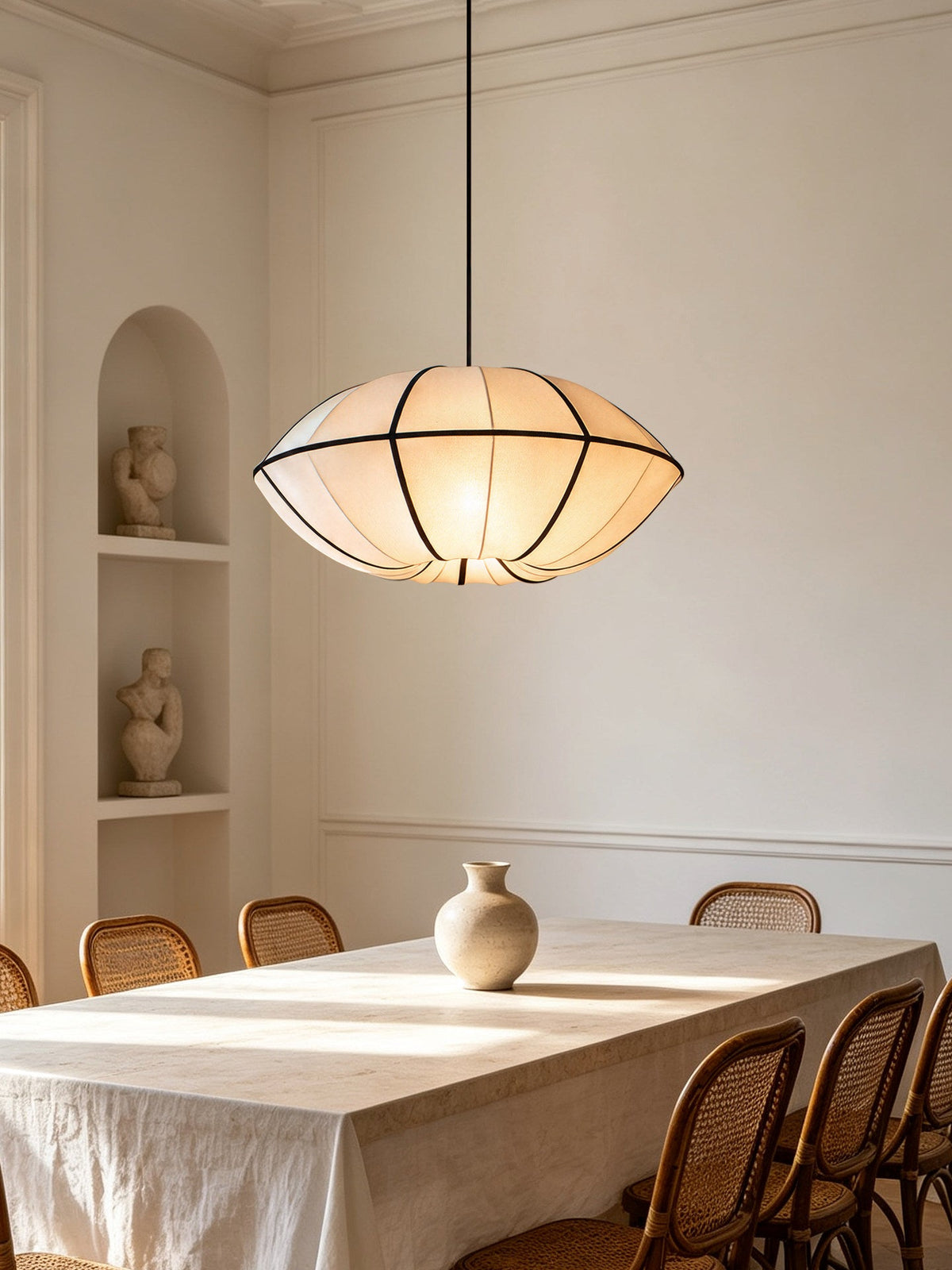 Southvale3 Lampa wisząca z tkaniny