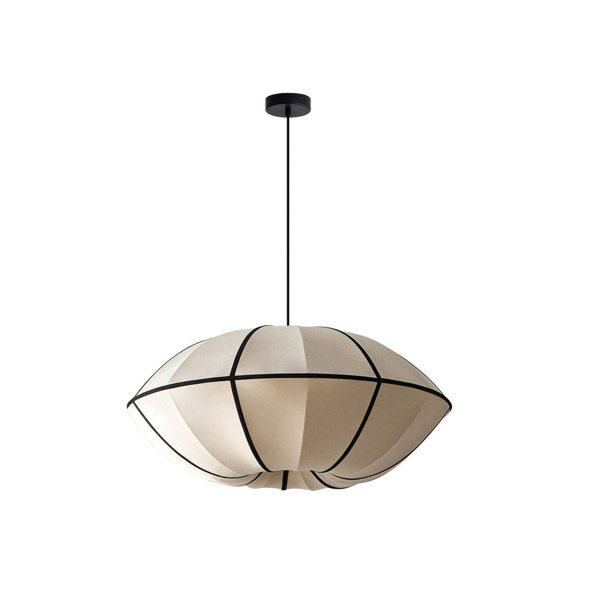 Southvale3 Lampa wisząca z tkaniny