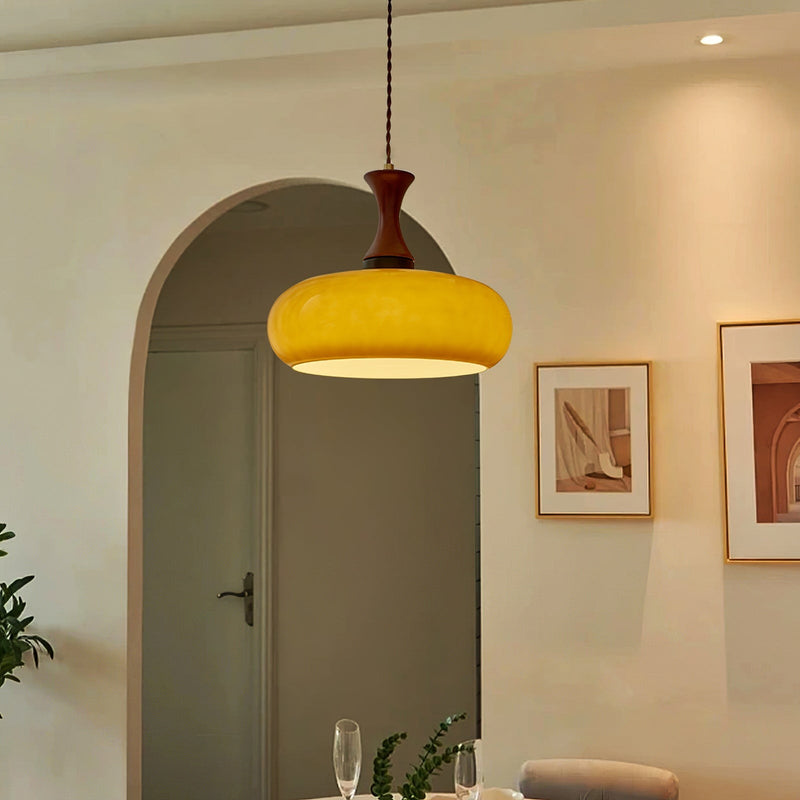 Arisha vintage żyrandol ze szkła salon