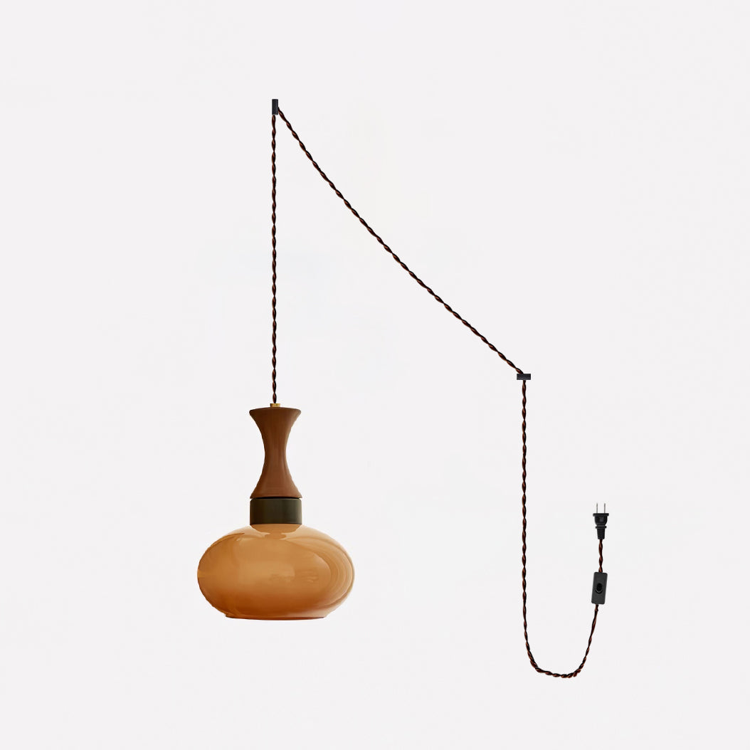 Chara lampa wisząca z wtyczką