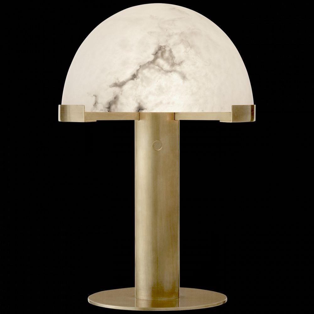 Keir lampa stołowa z alabastrem