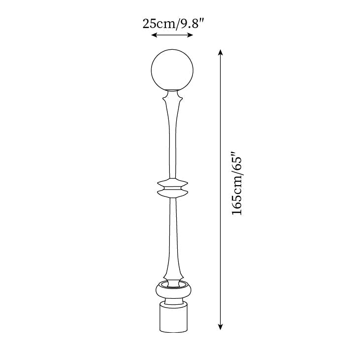 Lampa stojąca Spindle