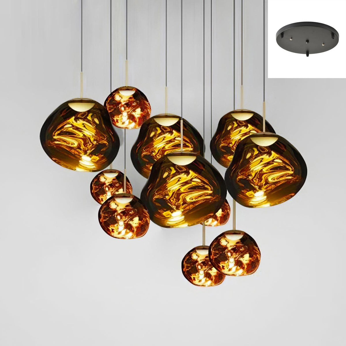 Lumora lampa wisząca Irregular Cluster Sculptural
